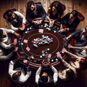 bermain permainan poker